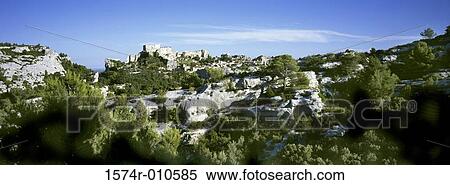 Les Baux-de-Provence France View Large Photo Image Stock Photography - Les Baux-de-Provence France. Fotosearch