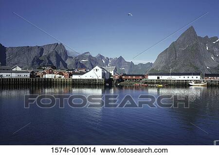 Lofoten Islands Norway View Large Photo Image Picture - Lofoten Islands Norway. Fotosearch