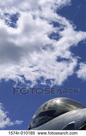 Low angle view of the cockpit of a military airplane View Large Photo Image Stock Photography - Low angle view of the cockpit of a military airplane. Fotosearch