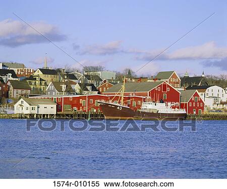 Lunenburg Nova Scotia Canada View Large Photo Image Stock Photography - Lunenburg Nova Scotia Canada. Fotosearch