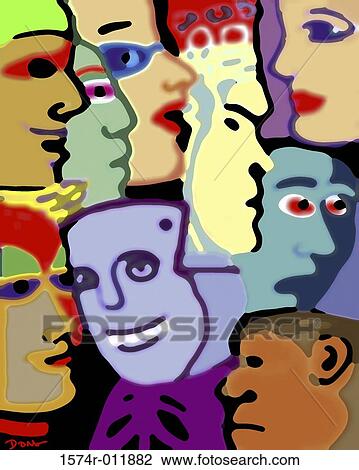 Masks of Folly 2003 Diana Ong (b. 1940/Chinese-American) Computer graphics View Large Photo Image Stock Image - Masks of Folly 2003 Diana Ong (b. 1940/Chinese-American) Computer graphics. Fotosearch