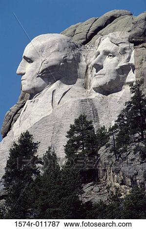 Stock Photo - Mount Rushmore National Memorial South Dakota USA. Fotosearch