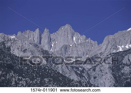 Mount Whitney Sierra Nevada Mountains California USA View Large Photo Image Stock Image - Mount Whitney Sierra Nevada Mountains California USA. Fotosearch