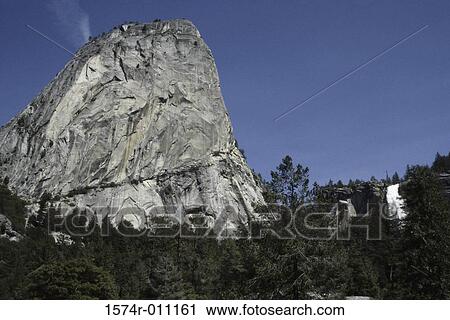Nevada Falls Liberty Cap Yosemite National Park California, USA View Large Photo Image Stock Image - Nevada Falls Liberty Cap Yosemite National Park California, USA. Fotosearch