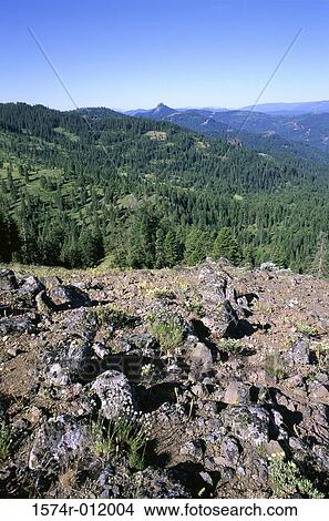 Picture - Pilot Rock Soda Mountain Wilderness Oregon USA. Fotosearch