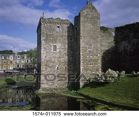 Stock Photography - Rothesay Castle Rothesay Scotland. Fotosearch