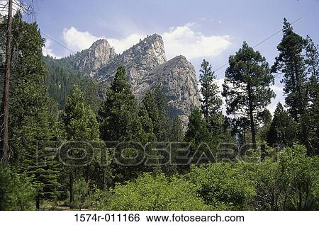 Three Brothers Yosemite National Park California USA View Large Photo Image Stock Photograph - Three Brothers Yosemite National Park California USA. Fotosearch