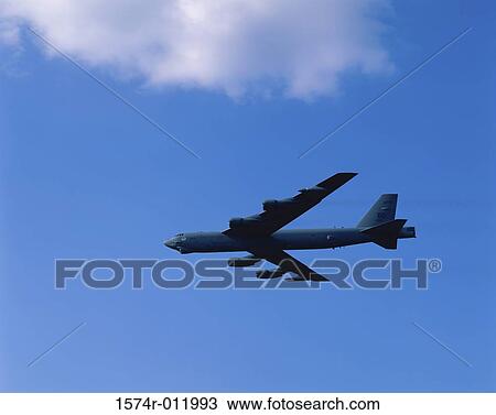 Stock Image - U. S. Air Force Boeing B-52 Stratofortress. Fotosearch
