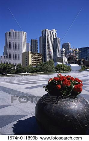 Yerba Buena Gardens San Francisco California USA View Large Photo Image Stock Image - Yerba Buena Gardens San Francisco California USA. Fotosearch