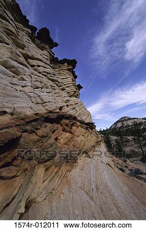 Stock Image - Zion National Park Utah USA. Fotosearch