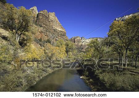 Zion National Park Utah USA View Large Photo Image Stock Image - Zion National Park Utah USA. Fotosearch