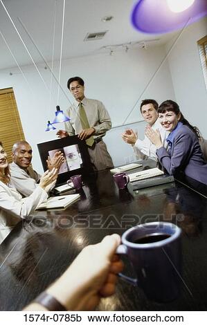 Business executives in a meeting View Large Photo Image Stock Image - Business executives in a meeting. Fotosearch