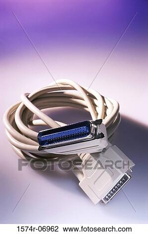 Close-up of a computer connector cable View Large Photo Image Stock Image - Close-up of a computer connector cable. Fotosearch