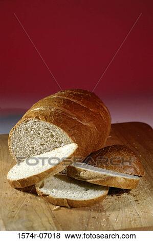 Stock Photo - Close-up of a loaf of bread. Fotosearch