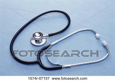 Close-up of a stethoscope View Large Photo Image Stock Photo - Close-up of a stethoscope. Fotosearch