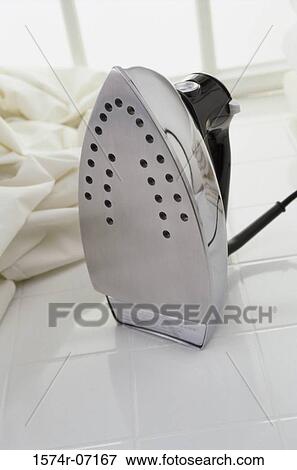 Close-up of an electric iron View Large Photo Image Stock Photo - Close-up of an electric iron. Fotosearch