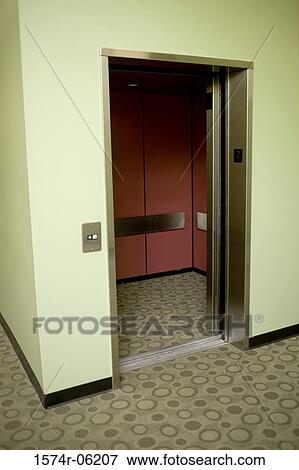 High angle view of an elevator View Large Photo Image Stock Photo - High angle view of an elevator. Fotosearch