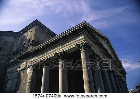 Stock Image - Pantheon Rome Italy. Fotosearch