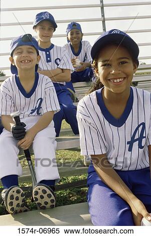 Portrait of a group of children sitting on bleachers View Large Photo Image Stock Photography - Portrait of a group of children sitting on bleachers. Fotosearch