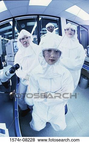 Portrait of a group of scientists in a laboratory View Large Photo Image Stock Photo - Portrait of a group of scientists in a laboratory. Fotosearch