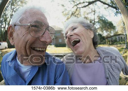 Senior couple laughing View Large Photo Image Stock Image - Senior couple laughing. Fotosearch