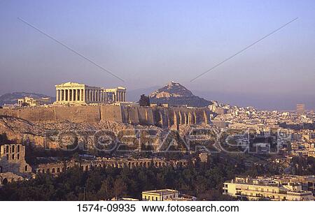 Acropolis Athens Greece View Large Photo Image Stock Photography - Acropolis Athens Greece. Fotosearch