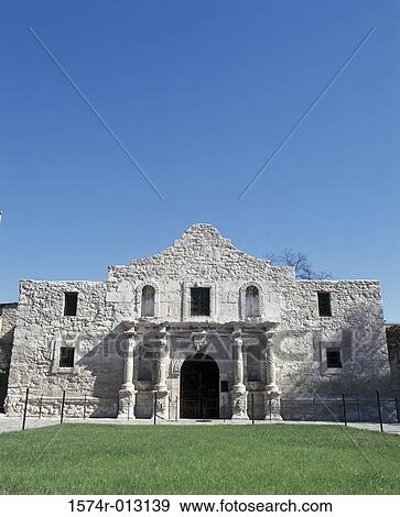 Stock Photo - Alamo San Antonio Texas USA. Fotosearch