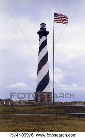 Cape Hatteras Lighthouse Cape Hatteras National Seashore North Carolina, USA Prior to 1999 Relocation View Large Photo Image Stock Photograph - Cape Hatteras Lighthouse Cape Hatteras National Seashore North Carolina, USA Prior to 1999 Relocation. Fotosearch