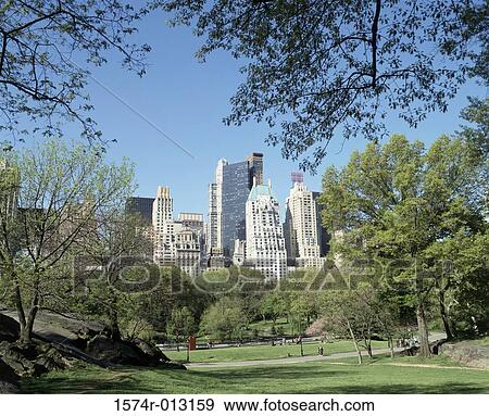 Central Park New York City USA View Large Photo Image Stock Photo - Central Park New York City USA. Fotosearch