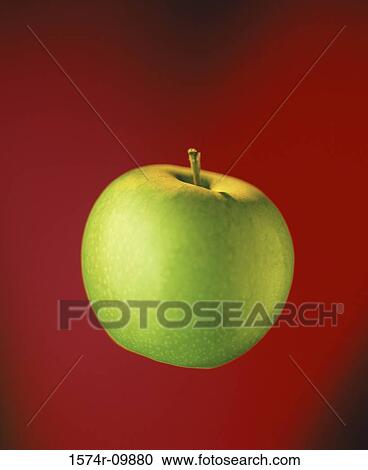 Close-up of a Granny Smith Apple View Large Photo Image Stock Image - Close-up of a Granny Smith Apple. Fotosearch