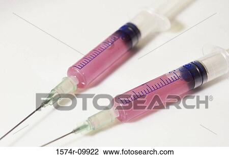 Close-up of two syringes View Large Photo Image Stock Image - Close-up of two syringes. Fotosearch