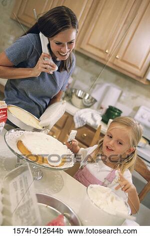 stock photography of daughter