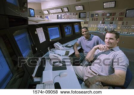 Electric Power Control Room View Large Photo Image Stock Photo - Electric Power Control Room. Fotosearch