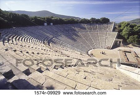 Epidaurus Greece View Large Photo Image Stock Photo - Epidaurus Greece. Fotosearch