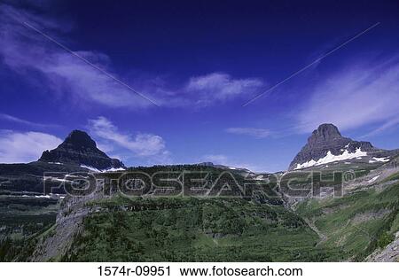 Stock Image - Glacier National Park Montana USA. Fotosearch