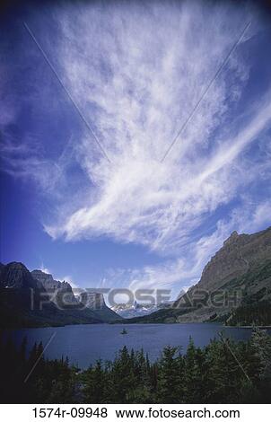 Glacier National Park Montana USA View Large Photo Image Stock Photo - Glacier National Park Montana USA. Fotosearch