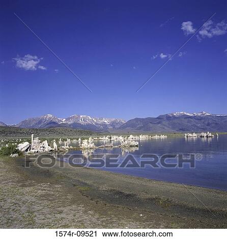 Mono Lake Tufa State Reserve California USA View Large Photo Image Stock Image - Mono Lake Tufa State Reserve California USA. Fotosearch