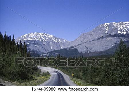 Northern Rockies Alaska Highway Alaska USA View Large Photo Image Stock Image - Northern Rockies Alaska Highway Alaska USA. Fotosearch