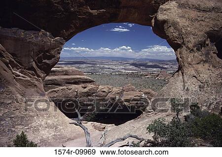 Partition Arch Arches National Park Utah USA View Large Photo Image Stock Photo - Partition Arch Arches National Park Utah USA. Fotosearch