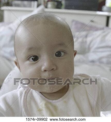 Portrait of a baby boy View Large Photo Image Stock Image - Portrait of a baby boy. Fotosearch