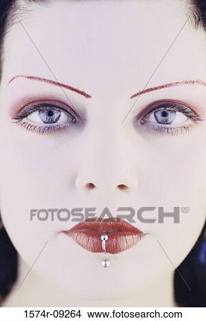 Picture - Portrait of a teenage girl. Fotosearch