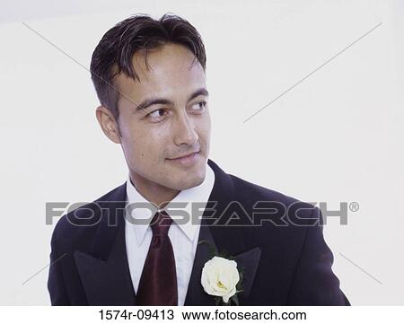 Portrait of a young man in a tuxedo View Large Photo Image Stock Image - Portrait of a young man in a tuxedo. Fotosearch