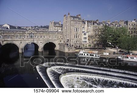 Pulteney Bridge Bath England View Large Photo Image Picture - Pulteney Bridge Bath England. Fotosearch