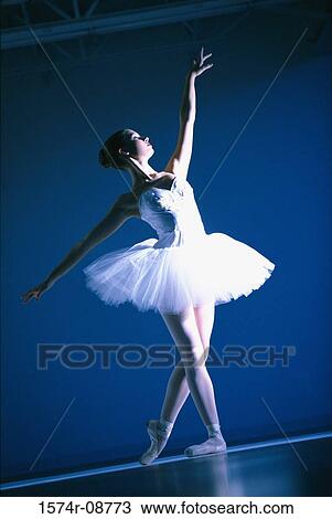 Young ballerina performing View Large Photo Image Stock Image - Young ballerina performing. Fotosearch