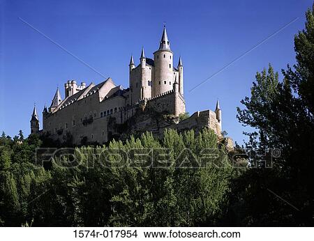Alcazar Segovia Spain View Large Photo Image Picture - Alcazar Segovia Spain. Fotosearch