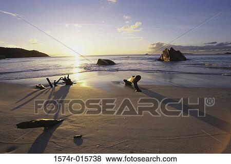 Stock Photo - Anse Lazio Praslin Seychelles. Fotosearch