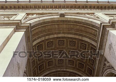 Stock Photo - Arc De Triomphe Paris France. Fotosearch