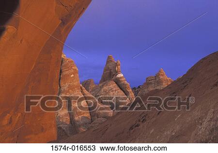 Stock Image - Arches National Park Utah USA. Fotosearch