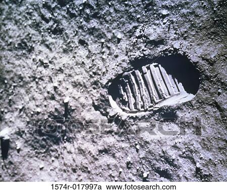 Astronaut Footprint on the Moon Apollo 11 Mission July 20, 1969 View Large Photo Image Stock Image - Astronaut Footprint on the Moon Apollo 11 Mission July 20, 1969. Fotosearch