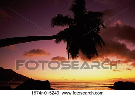Stock Photo - Beau Vallon Beach Mahe Seychelles. Fotosearch